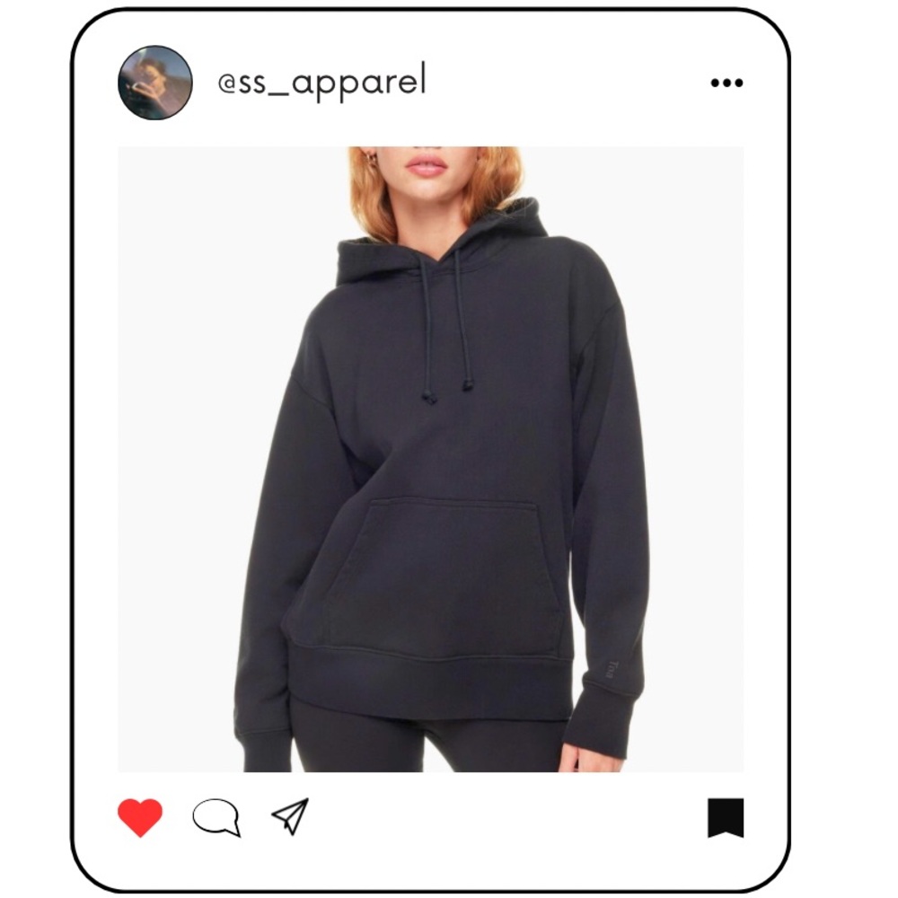 TNA Black Hoodie Sweater